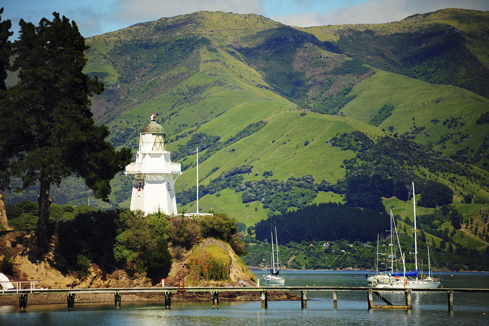 Akaroa, a former colonial village in New Zealand (Credit: willcao911 / Istock.com)